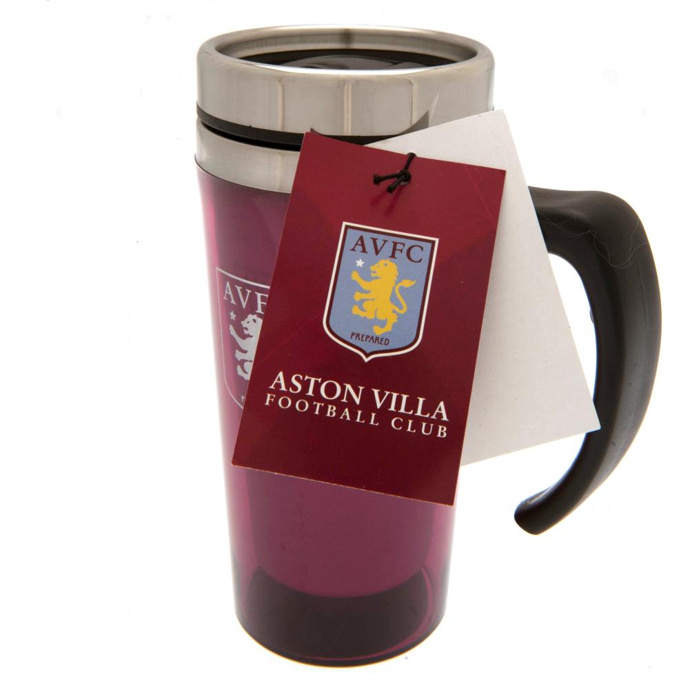Aston Villa FC Handled Travel Mug
