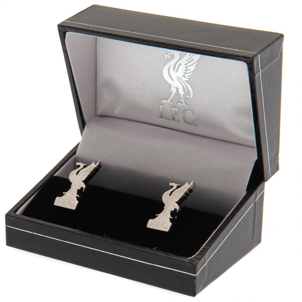 Liverpool FC Stainless Steel Formed Cufflinks LB