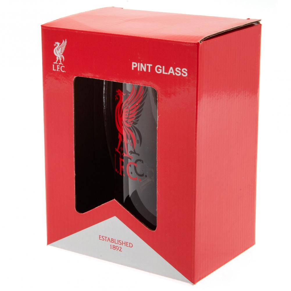Liverpool FC Stein Glass Tankard