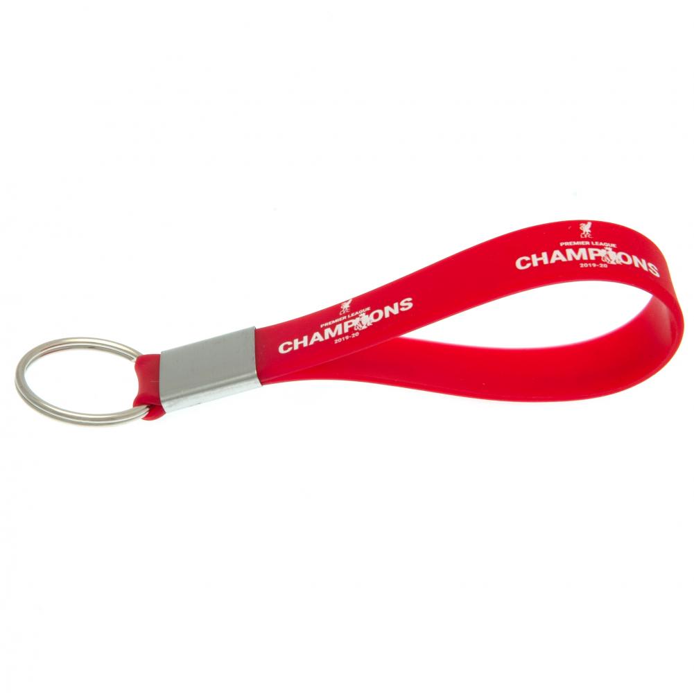 Liverpool FC Premier League Champions Silicone Keyring