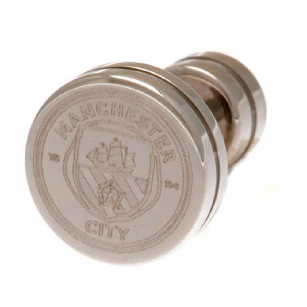 Manchester City FC Stainless Steel Stud Earring