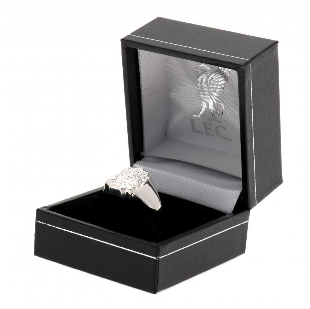 Liverpool FC Sterling Silver Ring Small