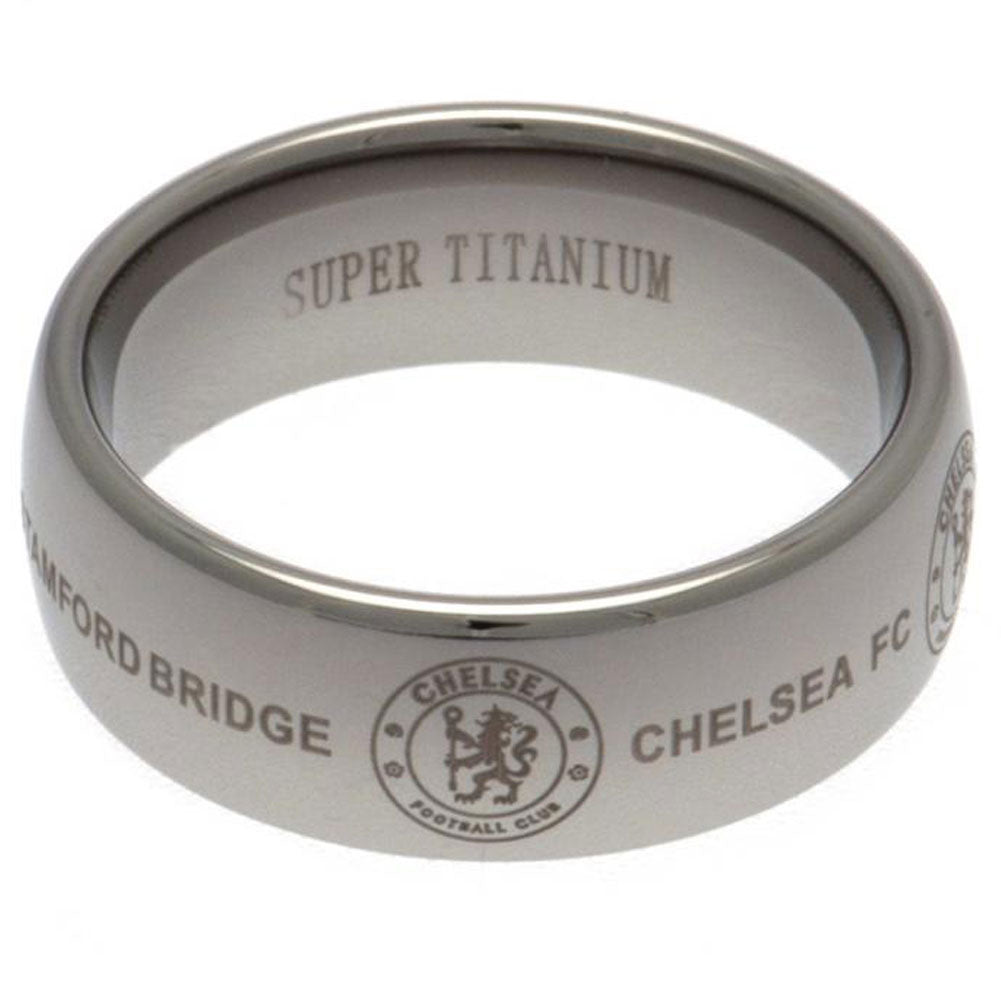 Chelsea FC Super Titanium Ring Large