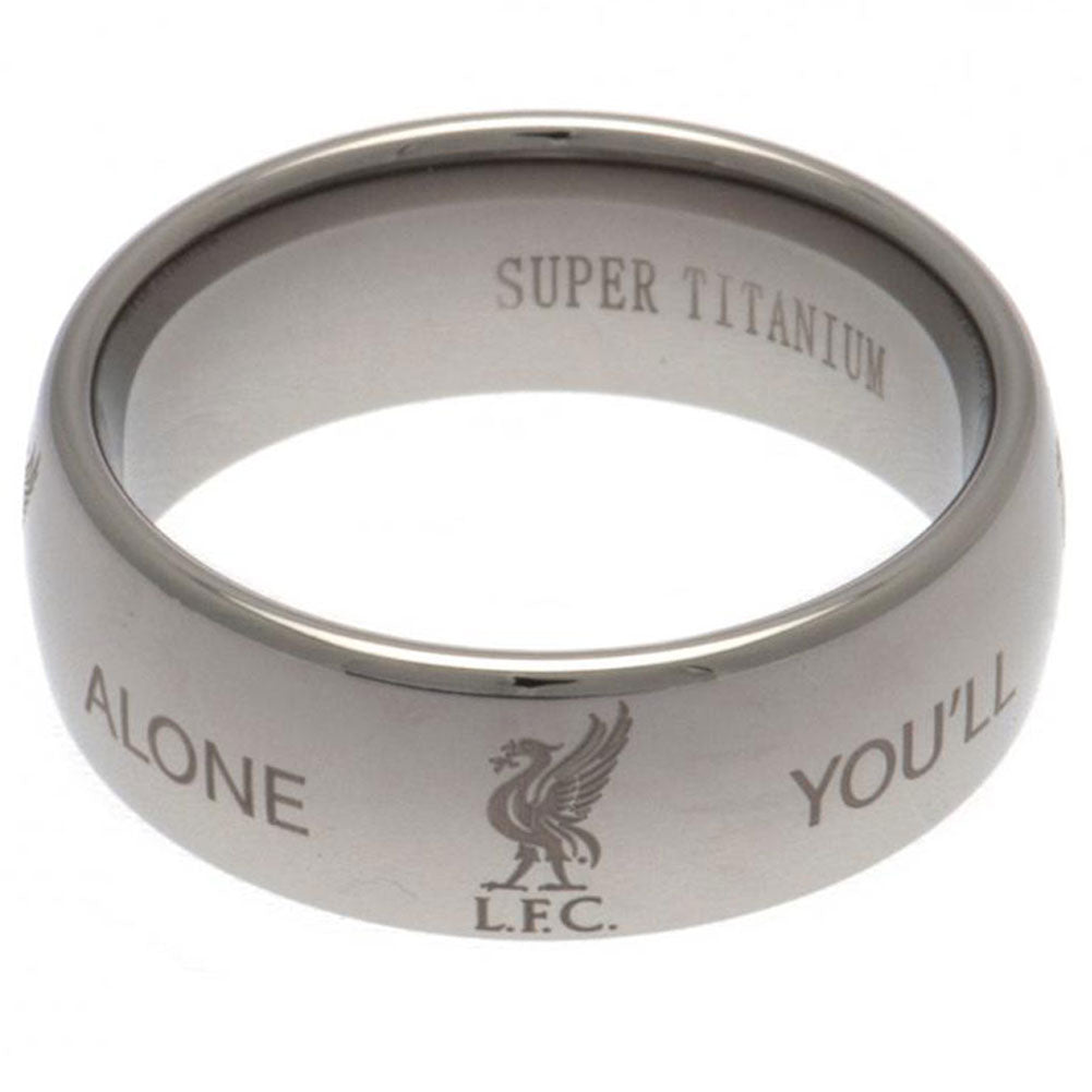 Liverpool FC Super Titanium Ring Large