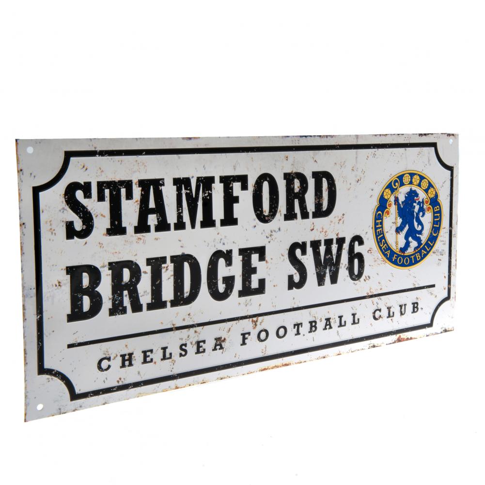 Chelsea FC Street Sign Retro