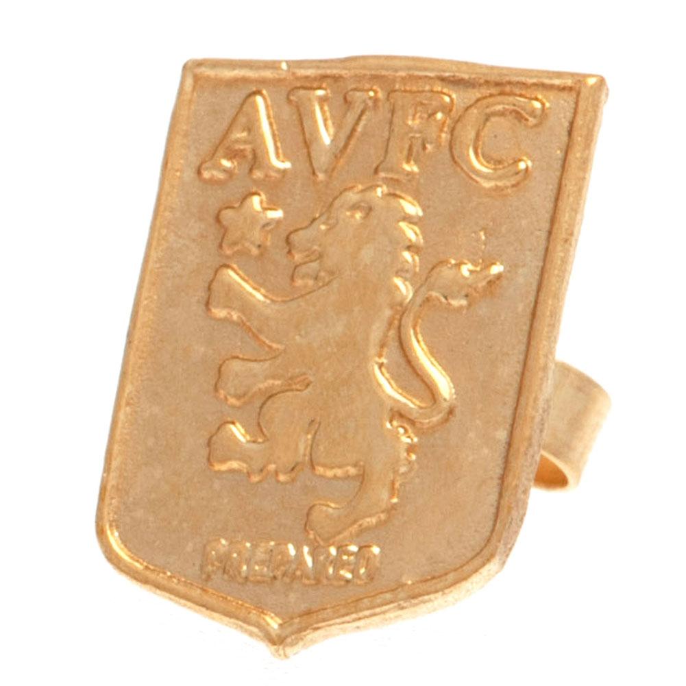 Aston Villa FC 9ct Gold Earring